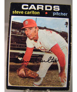 1971 Steve Carlton #55 Topps Baseball Card - St Louis Cardinals  VG Condition - $3.71