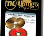 Dollar Size Shell Chinese Coin (Red) by Tango Magic (CH027)  - $29.69