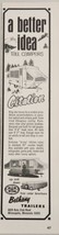 1969 Print Ad Bethany Citation Tent Camping Trailers Minneapolis,Minnesota - $14.86
