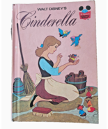 1974 Cinderella Hardcover Walt Disney&#39;s Wonderful World of Reading - $9.50