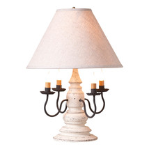 Harrison Lamp in Americana White with Shade - £359.41 GBP