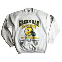 1997 Packers Fan You Bet I Am All Over Print Sweatshirt Size XL Gray - $44.50