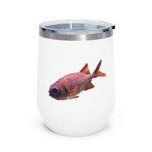 Colorful Fish 12oz Insulated Wine Tumbler - £19.97 GBP