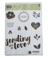 Stampin Up! Lots Of Love Stamp Set Thinking Of You Hug Encouragement Ann... - £2.69 GBP