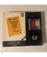 Beta Everything You Always Wanted To Know About Sex Beta Woody Allen - $12.99