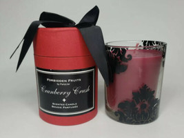 PartyLite Forbidden Fruits Jar Candle 7.8oz Cranberry Crush P18E/G24832 - £13.36 GBP