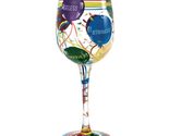 Lolita Aged to Perfection Birthday Artisan Painted Wine Glass - $19.79