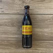 Rare Full 7 oz Vintage Nehi Root beer Beverage Soda Bottle Decatur, Ala - £35.97 GBP