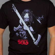 J!NX Walking Dead Michonne Black Premium XL T-Shirt - £21.70 GBP