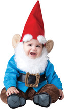 InCharacter Lil&#39; Garden Gnome Infant Costume, Medium Blue/Red - £102.87 GBP