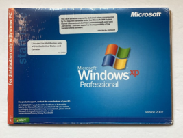 Microsoft Windows XP Professional Version w/ SP2 2002 Sealed - See Photos - $14.84