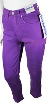 Vtg 90s Jordache Stretchwear J EAN S Sz 6 Tapered Leg High Waist Purple With Tags! - £20.29 GBP