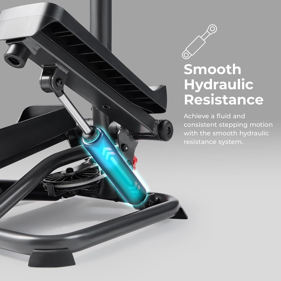 Adjustable Hydraulic Smart Stepper with Non-Slip Pedals - Maximum 330 LB Support Item image 7