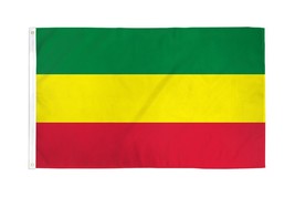 3x5 Ethiopia Flag Plain Ethiopian Pennant Indoor Outdoor Rastafari 100D - £14.11 GBP