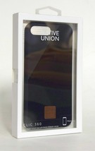 NEW Native Union CLIC 360 Case for iPhone 8+ 7 PLUS Black Millerain Canvas - $9.36