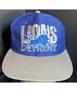 VTG RARE NFL Detroit Lion Hat, AJD Brand adjustable, PERFECT CONDITION! - £50.25 GBP