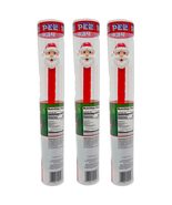 3 Santa Claus Pez Dispenser 7 Candy Refills Christmas Stocking Stuffer NEW - $10.95