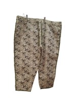 Disney Parks BAMBI Cotton Quilted Drawstring Pants Women’s Size 3X NEW - £23.45 GBP