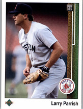 1989 Upper Deck 36 Larry Parrish  Boston Red Sox - £0.78 GBP