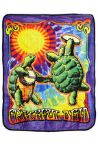 Grateful Dead Terrapin Sunshine Blanket ~ 50&quot; x 60&quot; ~ Officially Licensed ~ New! - £31.96 GBP