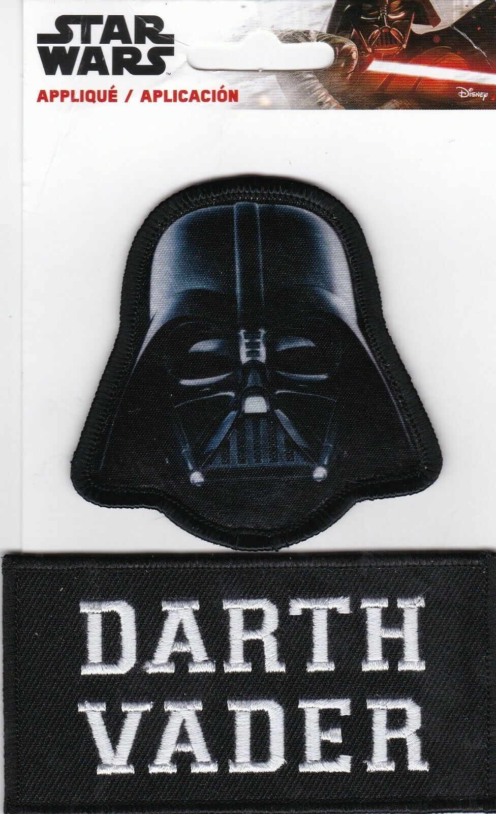 Primary image for DARTH VADER SEW/IRON PATCH REBEL ALLIANCE HAN SOLO CHEWBACCA PRINCESS LEIA