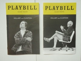 Hillary and Clinton Playbill 2019 Broadway Laurie Metcalf and John Lithgow - £5.50 GBP