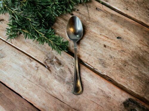 1 Soup Spoon ARLINGTON NEWTON Reed &amp; Barton Glossy 18/10 Stainless Flatware - $11.18