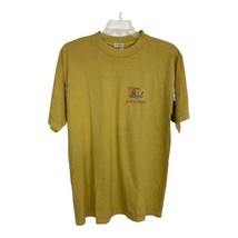 Vintage Suttons Sportwear Adult Tee Shirt Size L Albuquerque Yellow Single Stich - £64.40 GBP