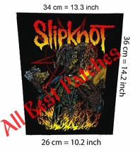 Slipknot goat Backpatch Canvas,Slayer,Metallica,Stone Sour,Deftones,Lamb... - £19.54 GBP