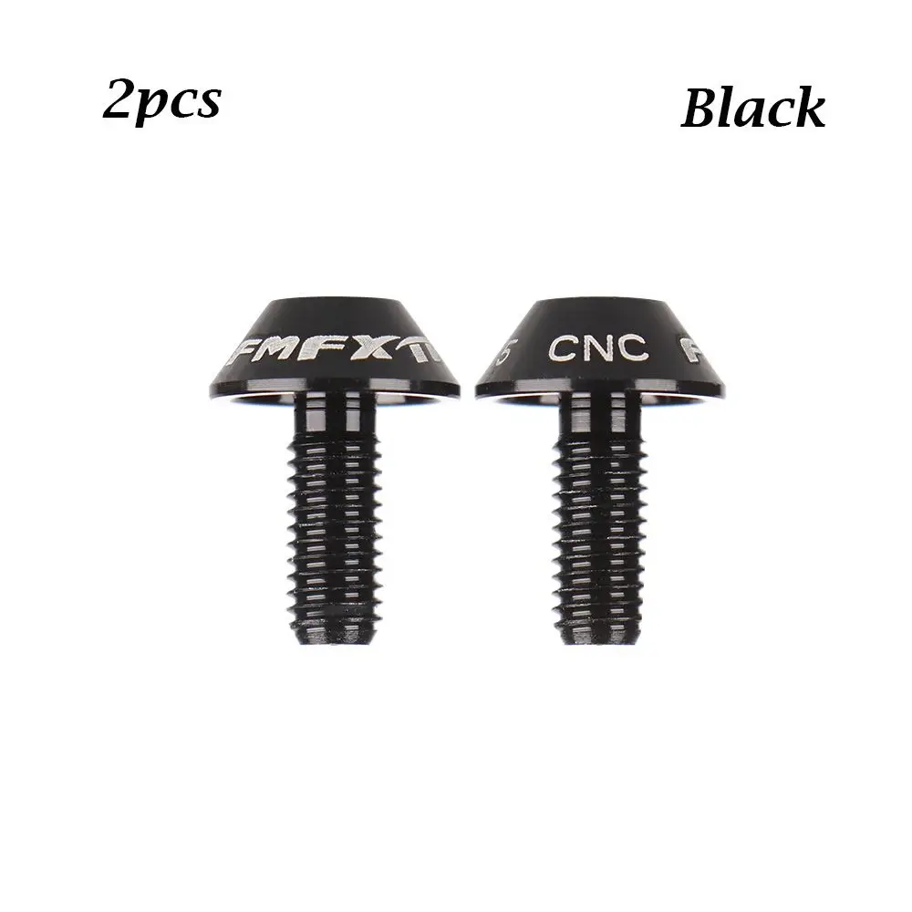 2Pcs Aluminum Alloy Bike Bicycle Water Bottle Holder Cage Screw Bolts M5x12mm St - £27.64 GBP