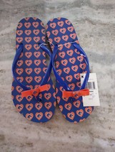 Boise State Womens Size 7/8 Blue/Orange Flip Flops-Brand New-SHIPS N 24 ... - £23.26 GBP
