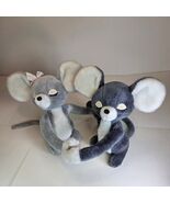 Vintage 1976 Dakin Eeny &amp; Meeny Mouse Plush Pair Korea Hook/Loop Hands #... - €51,86 EUR