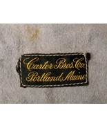 Victorian Carter Bros. Company Portland Maine Grey Anti Tarnish Silver C... - $33.83 CAD