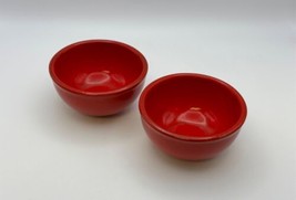Pair of MAMMA RO Classic Collection Red Individual Sauce Dip Dishes - $39.99