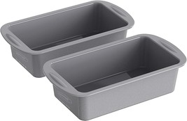 2 Pack Silicone Bread Pans For Baking, 9x5 Inch Silicone Loaf Pans, Nonstick Sil - £24.78 GBP