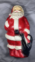 Vintage Empire Santa Christmas Holiday Blow Mold 12” 1970s - £19.59 GBP