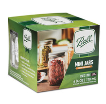 Ball 4 oz Mini Jars, 4 Count - £9.98 GBP