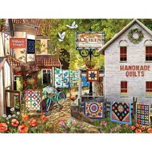 Village Shops 1000 Pc Jigsaw Puzzle - - £32.30 GBP