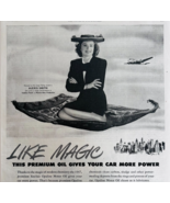 1947 Sinclair Opaline Motor Oil Advertisement Alexis Smith Magic Carpet ... - $54.69 CAD