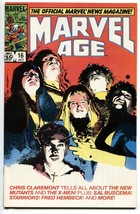 Marvel Age #16-comic book-1984-New Mutants preview - £19.83 GBP