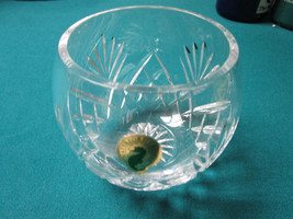 Waterford Votive Bowl Container Cristal Cut Nib Original - £50.60 GBP