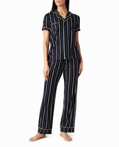 Nicole Miller peached jersey shirt and pant two piece sleepwear set size S - $46.53