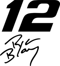 Ryan Blaney Vinyl Decal Stickers; Trucks, Nascar, Stock car, SUV, Racing - $3.95+