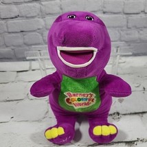 Barney’s Colorful World Singing Plush Stuffed Animal Purple Dinosaur Tested  - £15.58 GBP