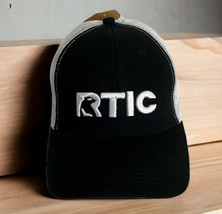 RTIC Men Embroidered Baseball Hat Cap Trucker Snapback NEW Black White A... - $20.47