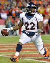 C.J. Anderson 8X10 Photo Denver Broncos Picture Nfl Football Game Action - £3.94 GBP
