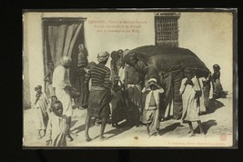 Vintage Paper Postcard Africa Djibouti Somali Wedding Ethnic Native Dress - £13.35 GBP