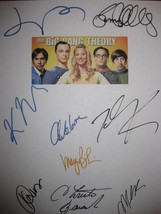 The Big Bang Theory Signed X9 TV Screenplay Script Kaley Cuoco Johnny Galecki Ji - £13.36 GBP