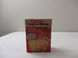 Vintage Lipton Cup-A-Soup Transistor AM Radio working - £27.77 GBP