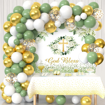 Baptism Decorations for Boys Girls First Communion Decorations Mi Bautizo Christ - $30.08